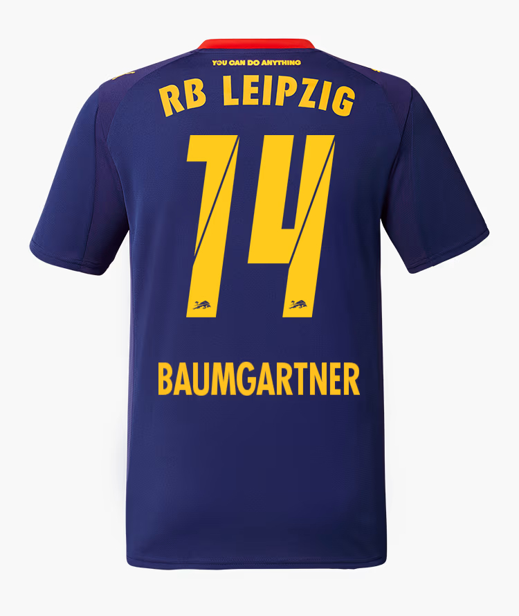 RB Leipzig Away BAUMGARTNER 14 Jersey 25-26