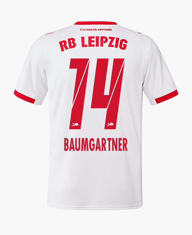 RB Leipzig Home BAUMGARTNER 14 Jersey 25-26