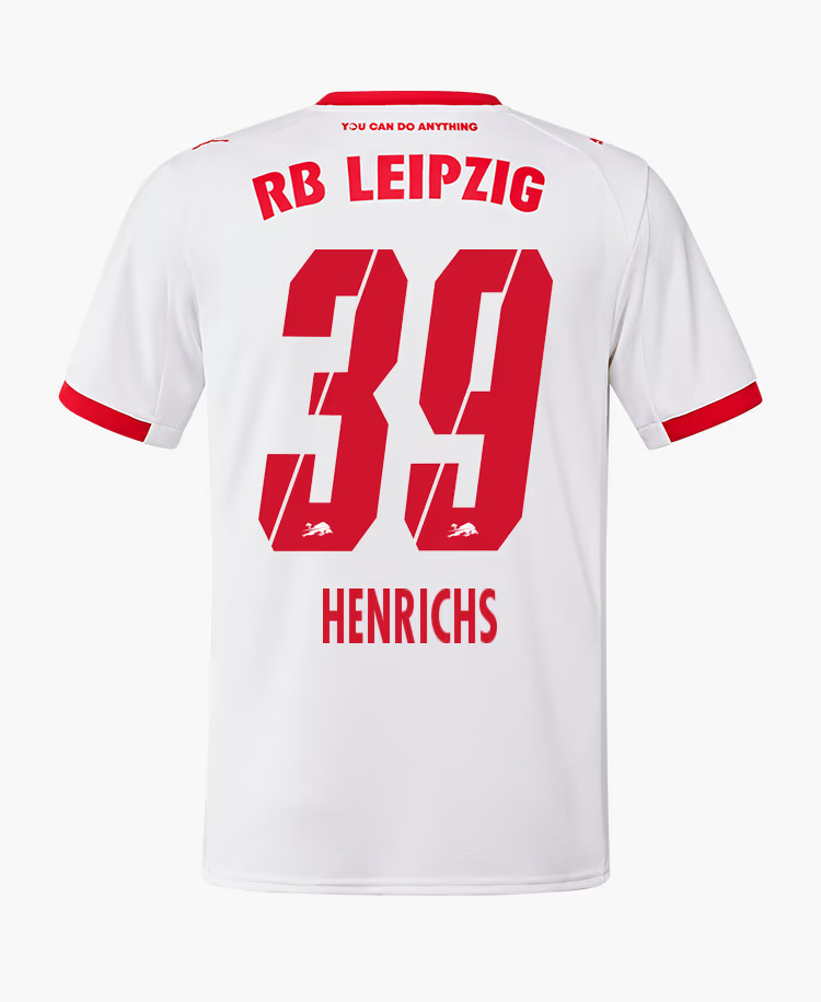 RB Leipzig Home HENRICHS 39 Jersey 25-26