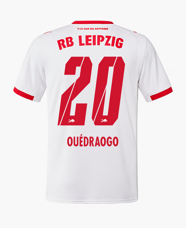 RB Leipzig Home OUÉDRAOGO 20 Jersey 25-26