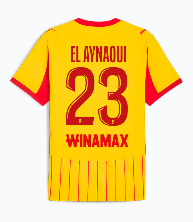 RC Lens Home EL AYNAOUI 23 Jersey 25-26