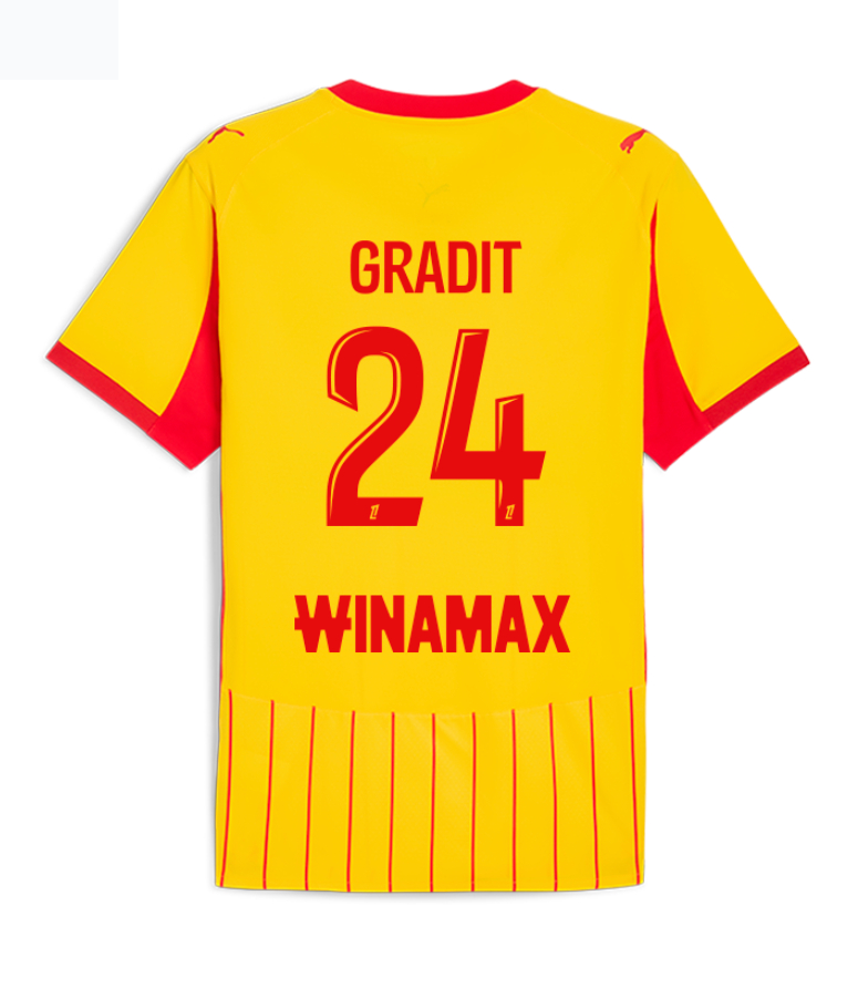 RC Lens Home GRADIT 24 Jersey 25-26
