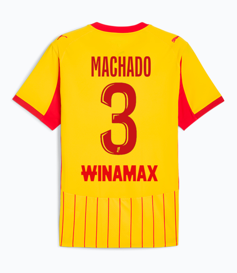 RC Lens Home MACHADO 3 Jersey 25-26