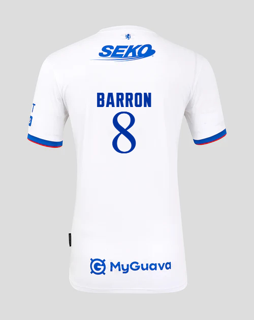 Rangers Away BARRON 8 Jersey 25-26