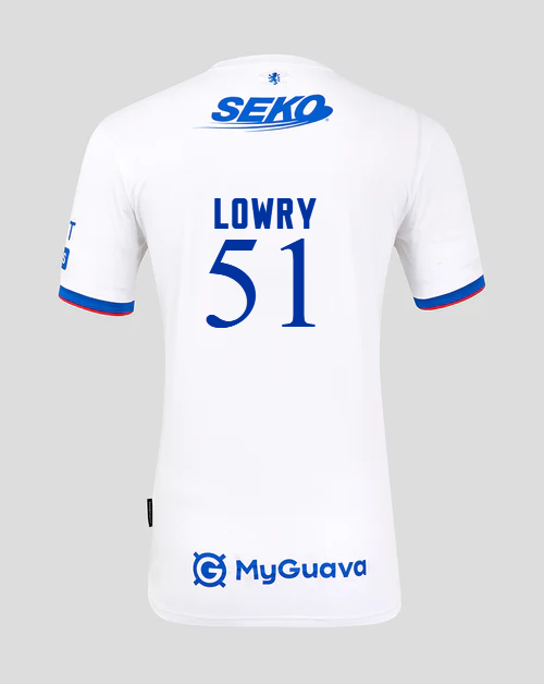 Rangers Away LOWRY 51 Jersey 25-26