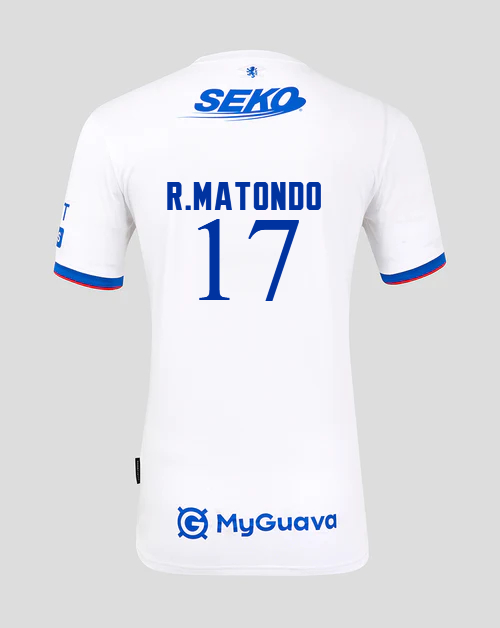 Rangers Away R.MATONDO 17 Jersey 25-26