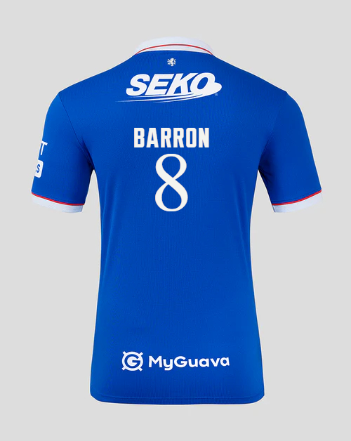 Rangers Home Barron 8 Jersey 25-26