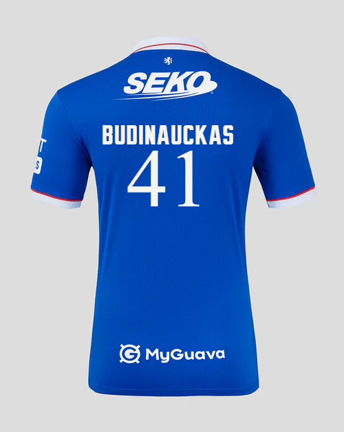Rangers Home Budinauckas 41 Jersey 25-26