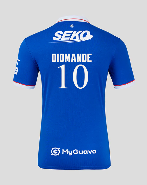 Rangers Home Diomande 10 Jersey 25-26