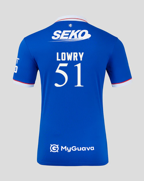 Rangers Home Lowry 51 Jersey 25-26