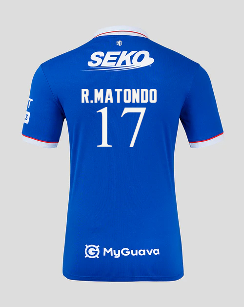 Rangers Home R.Matondo 17 Jersey 25-26