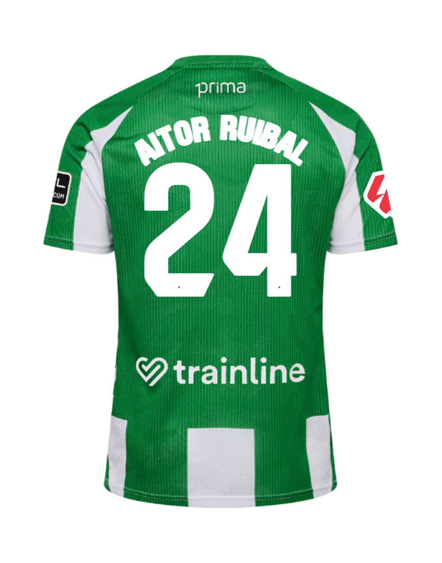 Real Betis Home AITOR RUIBAL 2 Jersey 25-26