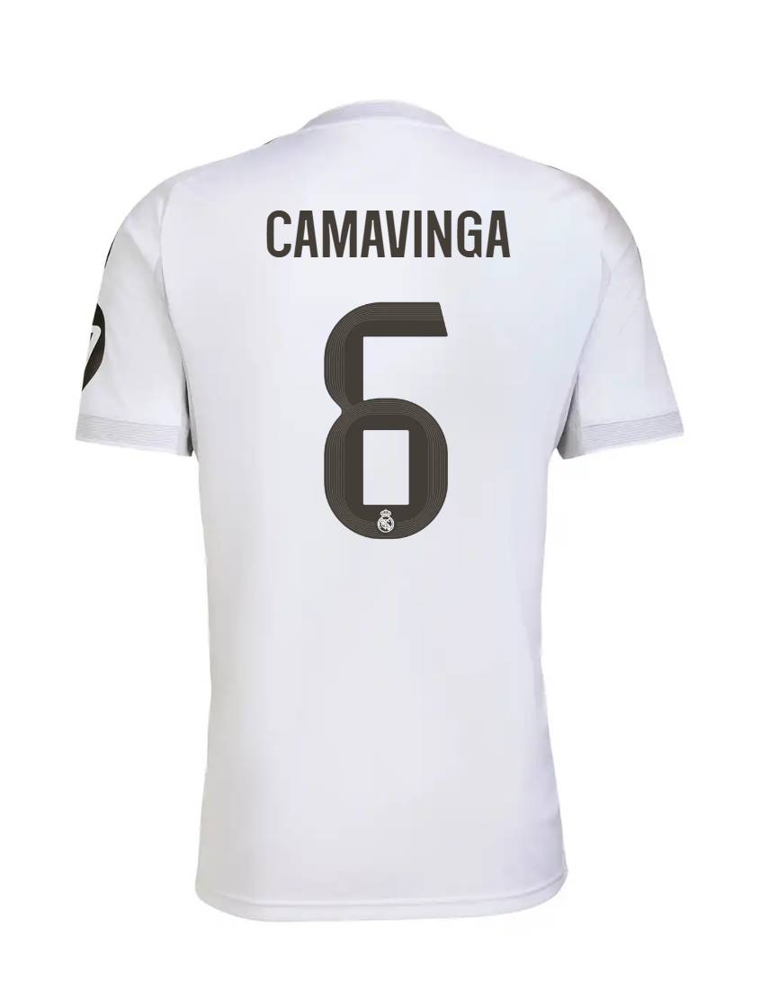 Real Madrid Home Camavinga 6 Jersey 25-26