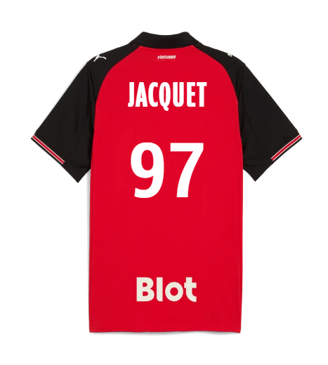 Rennais Home JACQUET 97 Jersey 25-26