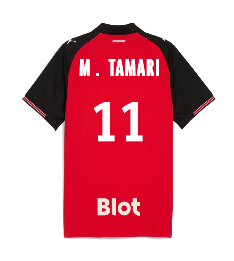 Rennais Home M. TAMARI 11 Jersey 25-26