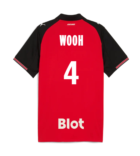 Rennais Home WOOH 4 Jersey 25-26