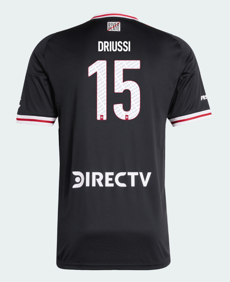 River Plate Away Driussi 15 Jersey 25-26