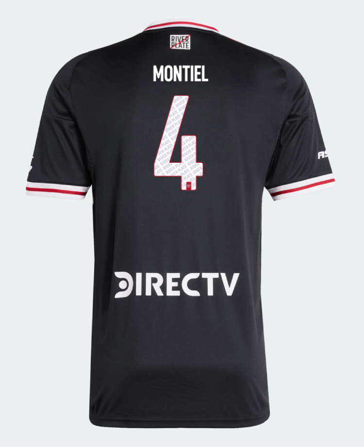 River Plate Away Montiel 4 Jersey 25-26