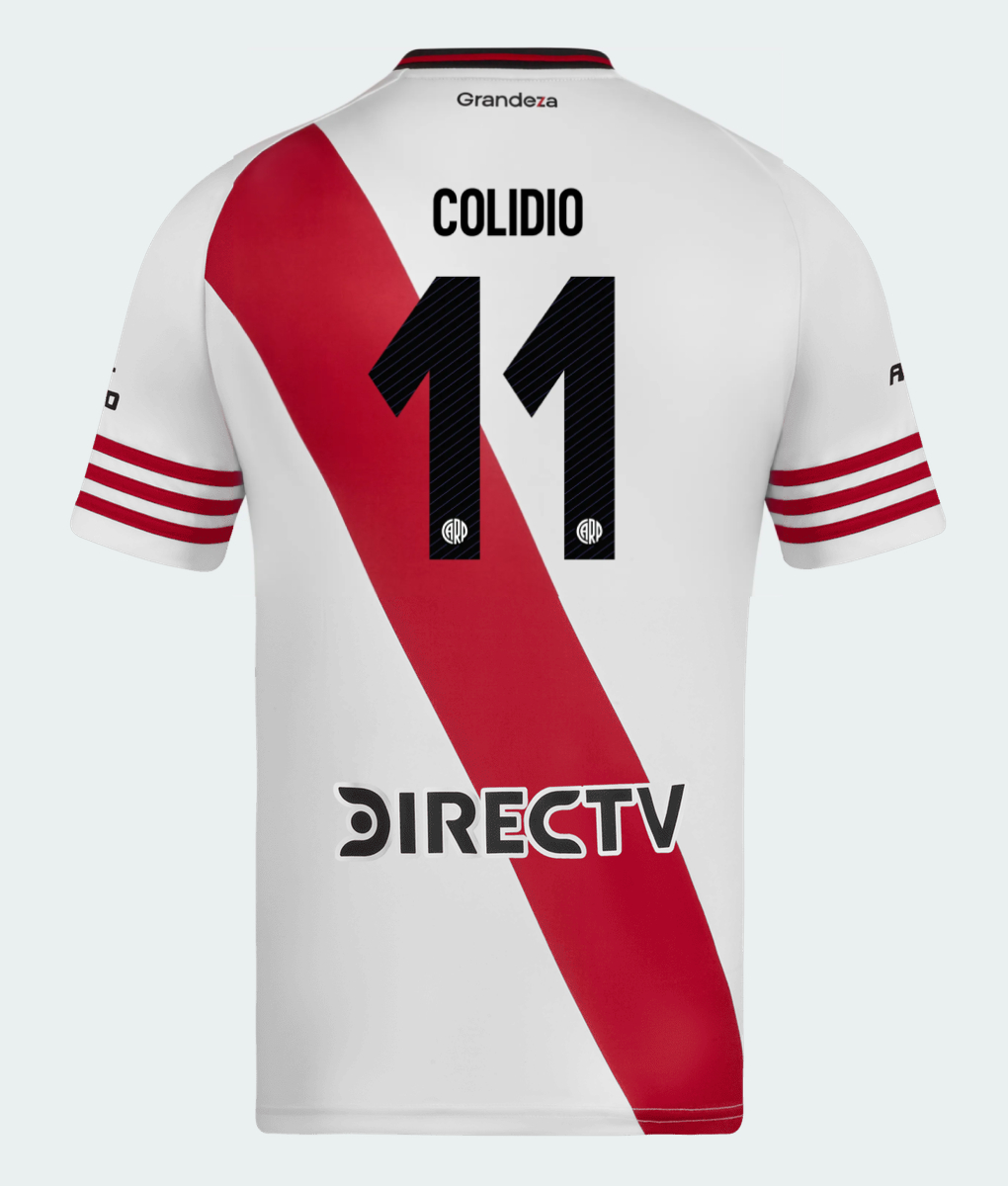 River Plate Home Colidio 11 Jersey 25-26