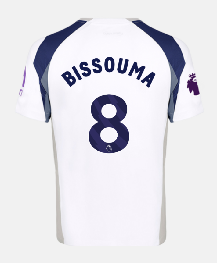 Tottenham Hotspur Home BISSOUMA 8 Jersey 25-26