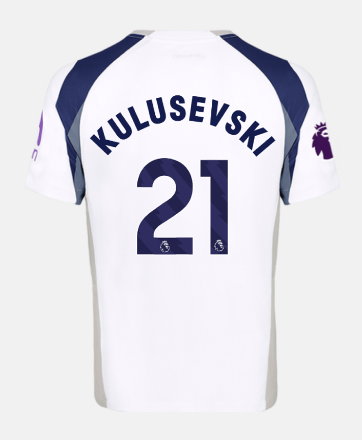Tottenham Hotspur Home KULUSEVSKI 21 Jersey 25-26