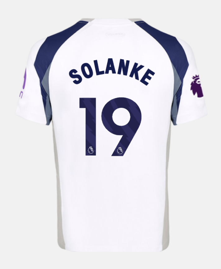 Tottenham Hotspur Home SOLANKE 19 Jersey 25-26