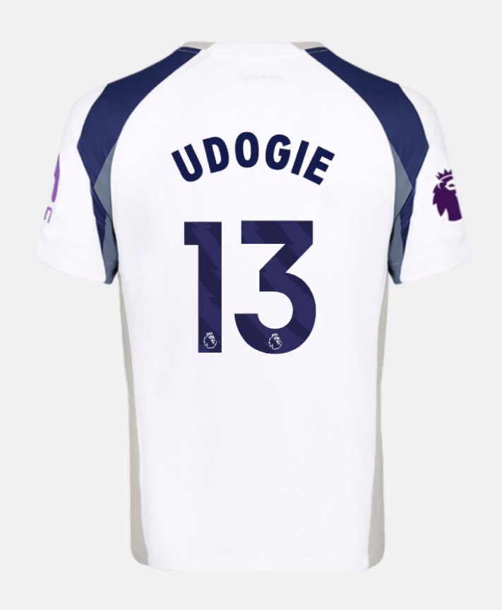 Tottenham Hotspur Home UDOGIE 13 Jersey 25-26