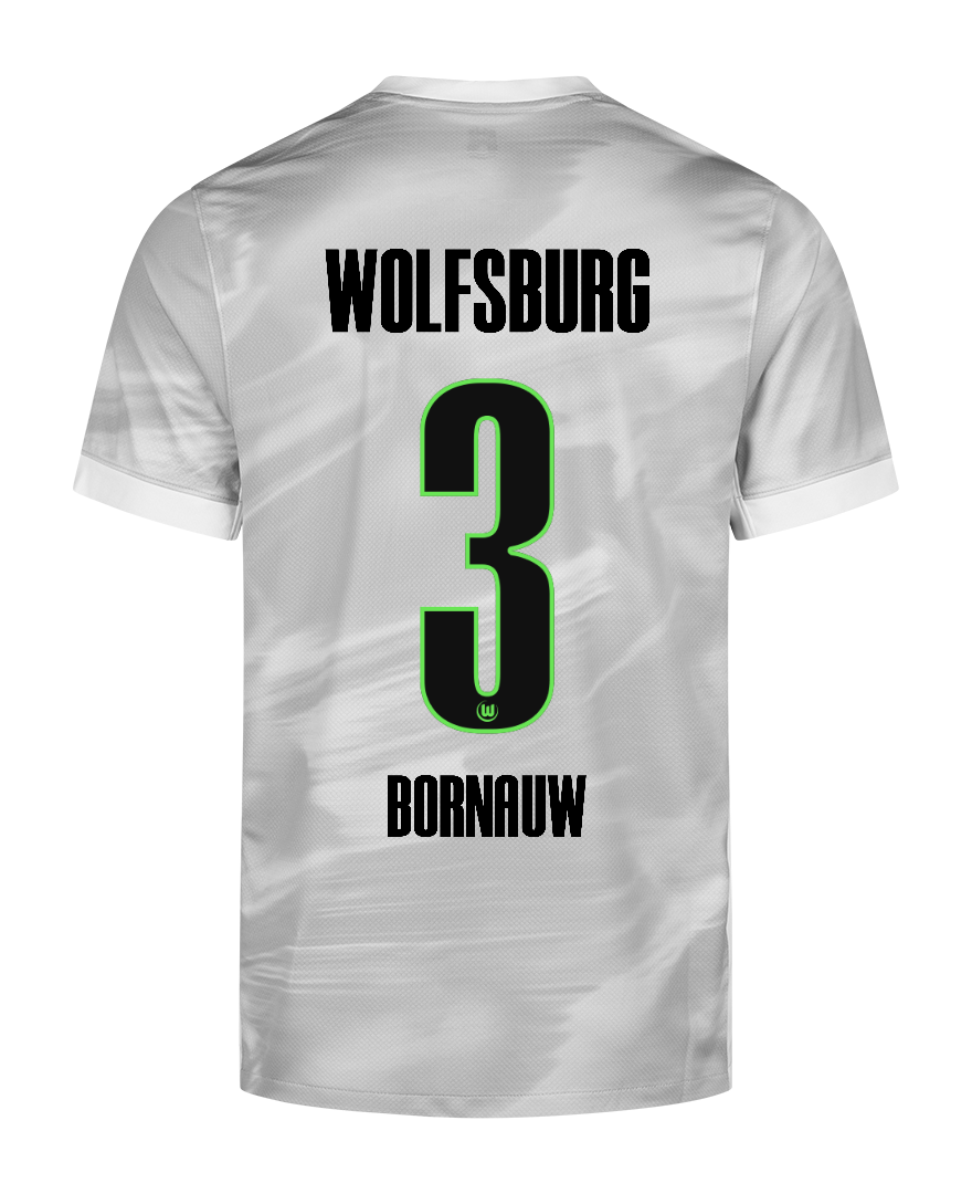 Wolfsburg Away BORNAUW 3 Jersey 25-26