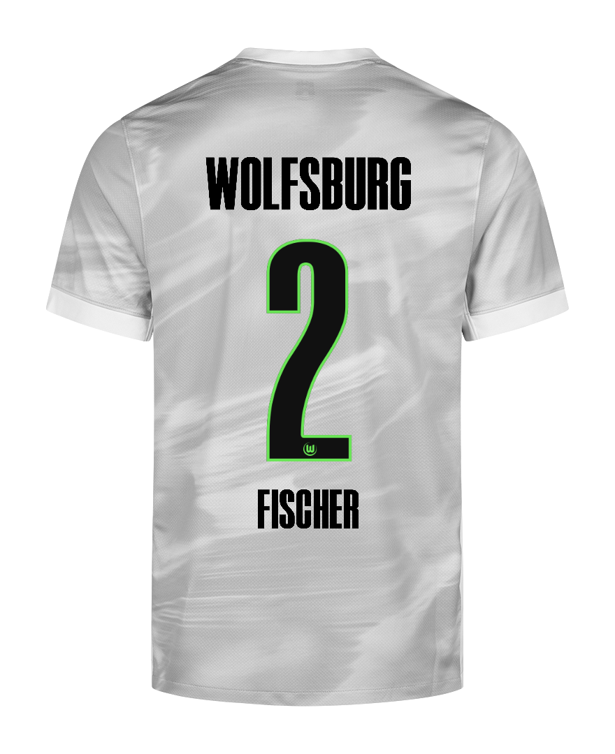 Wolfsburg Away FISCHER 2 Jersey 25-26