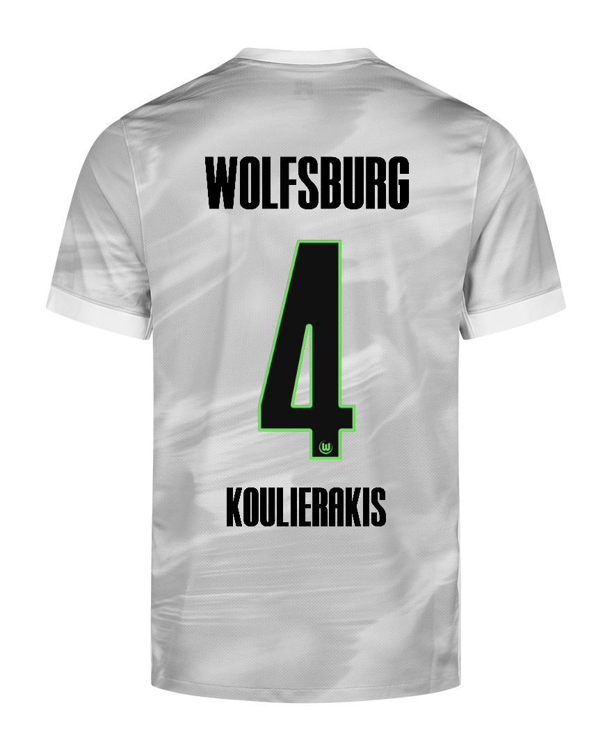Wolfsburg Away KOULIERAKIS 4 Jersey 25-26