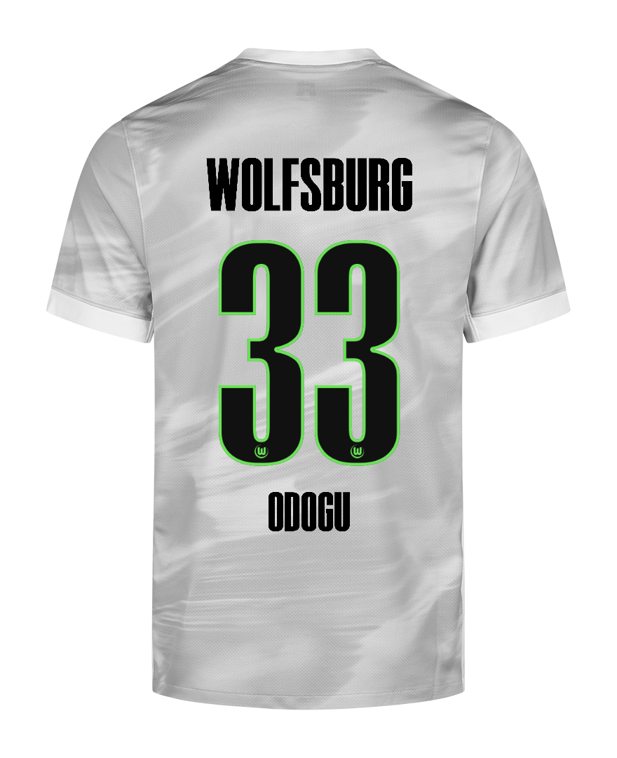 Wolfsburg Away ODOGU 33 Jersey 25-26