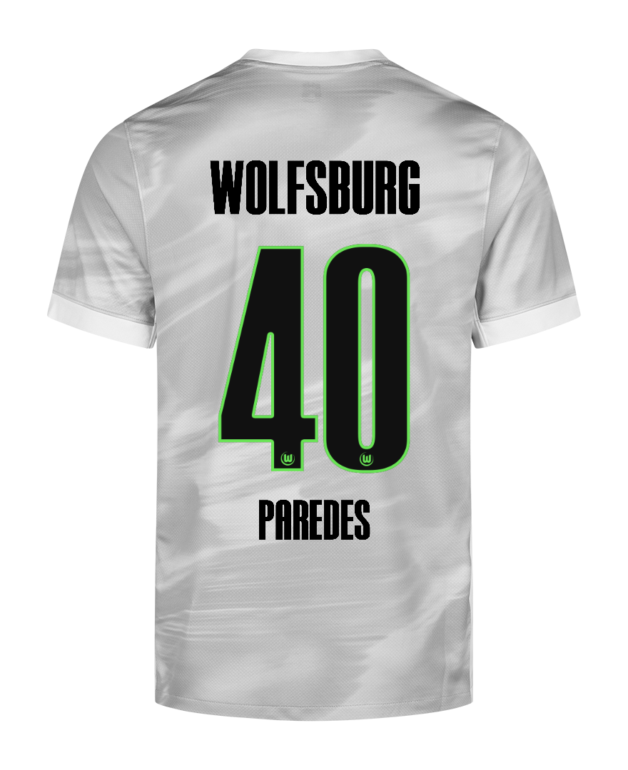 Wolfsburg Away PAREDES 40 Jersey 25-26