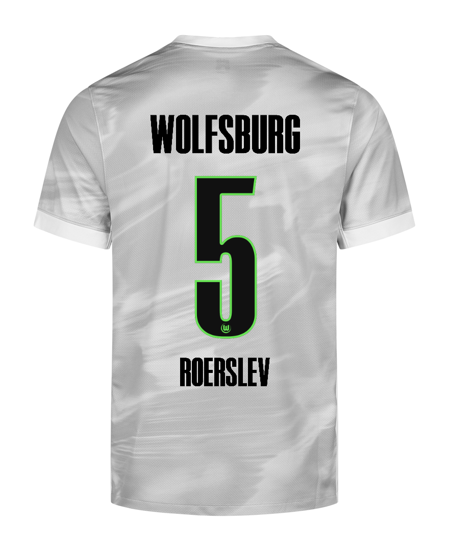 Wolfsburg Away ROERSLEV 5 Jersey 25-26