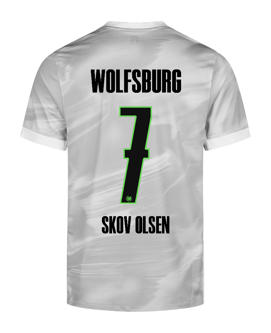 Wolfsburg Away SKOV OLSEN 7 Jersey 25-26