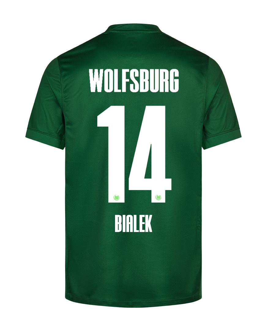 Wolfsburg Home BIALEK 14 Jersey 25-26