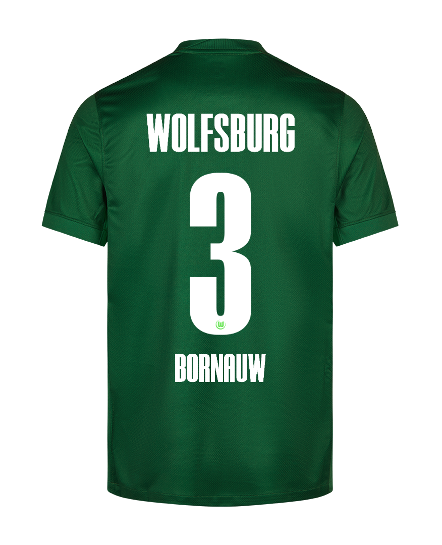 Wolfsburg Home BORNAUW 3 Jersey 25-26