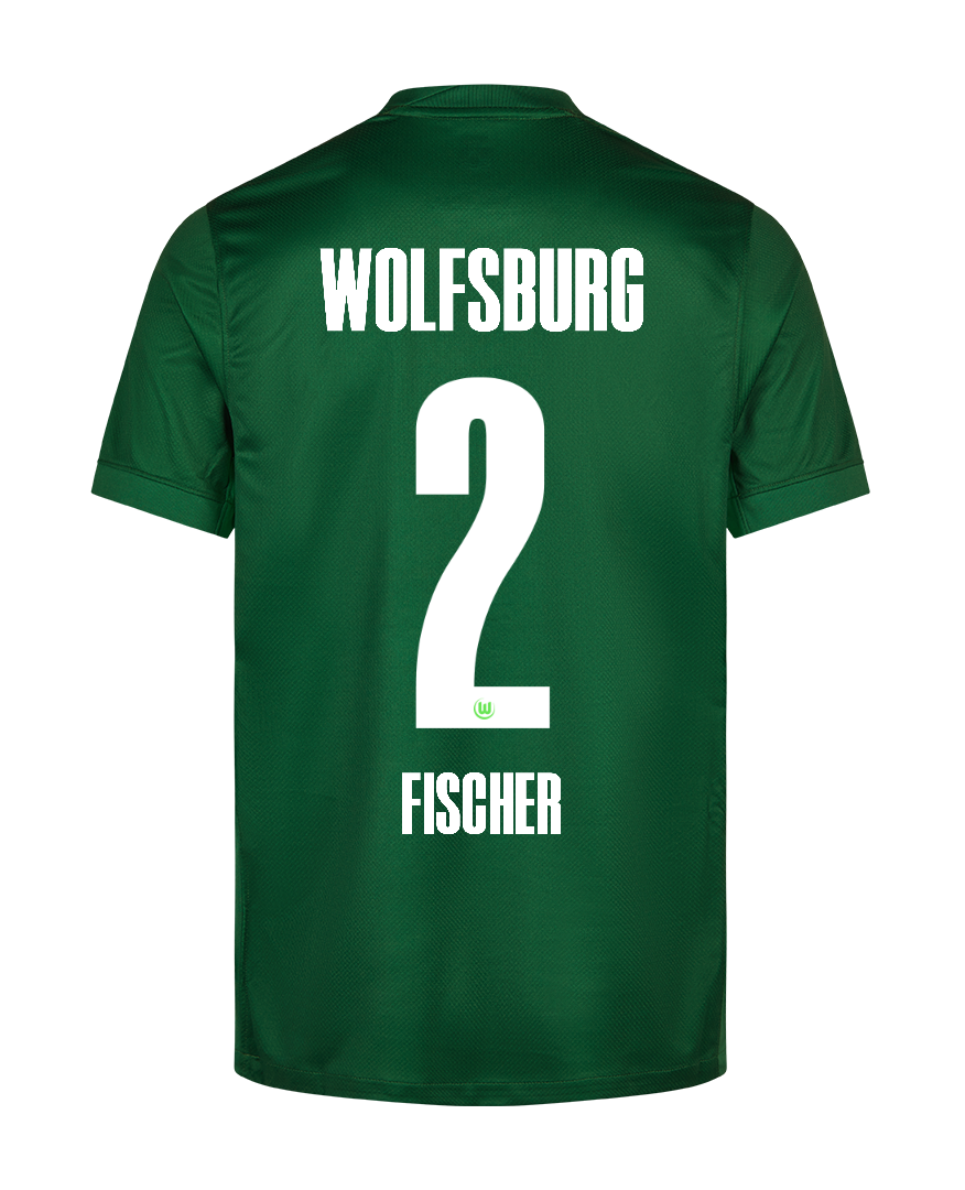 Wolfsburg Home FISCHER 2 Jersey 25-26