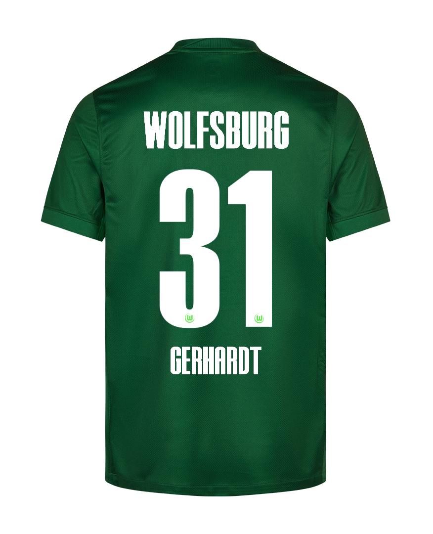 Wolfsburg Home GERHARDT 31 Jersey 25-26