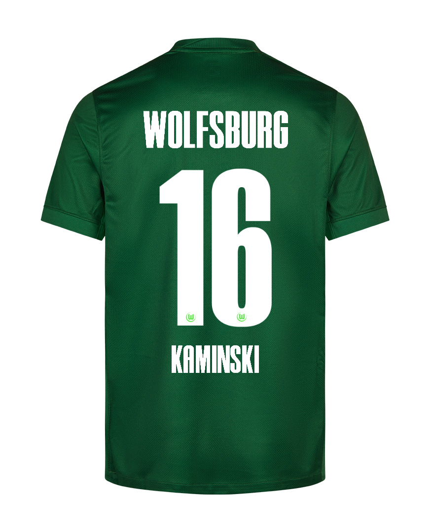 Wolfsburg Home KAMINSKI 16 Jersey 25-26