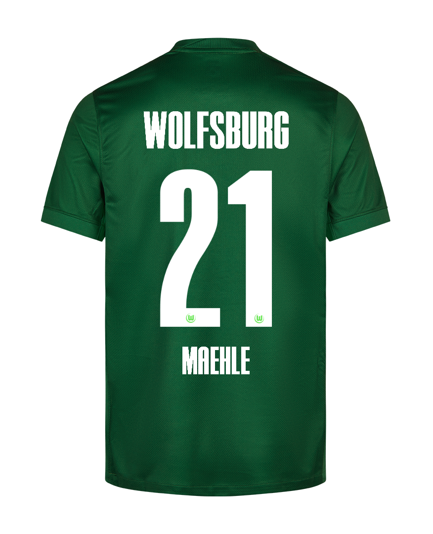 Wolfsburg Home MAEHLE 21 Jersey 25-26