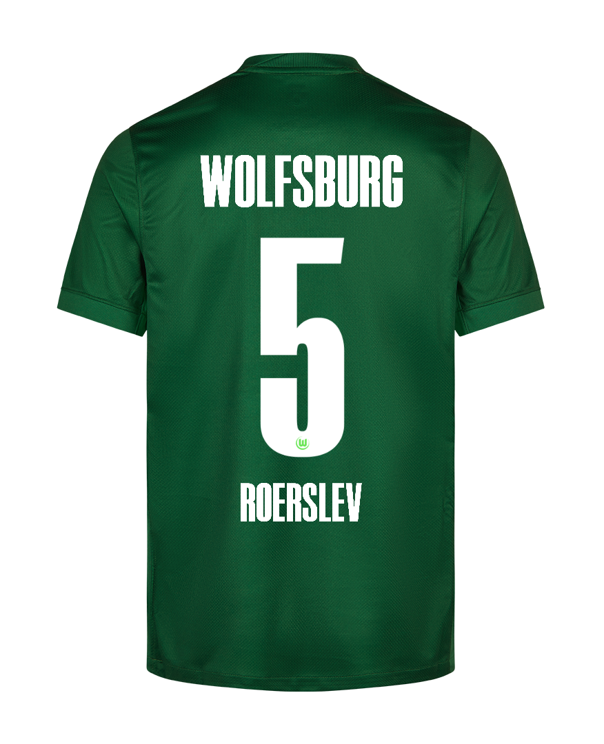 Wolfsburg Home ROERSLEV 5 Jersey 25-26