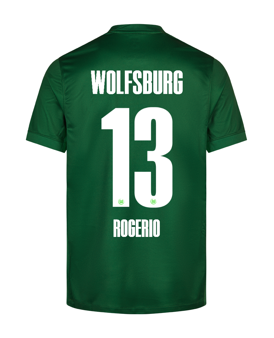 Wolfsburg Home ROGERIO 13 Jersey 25-26