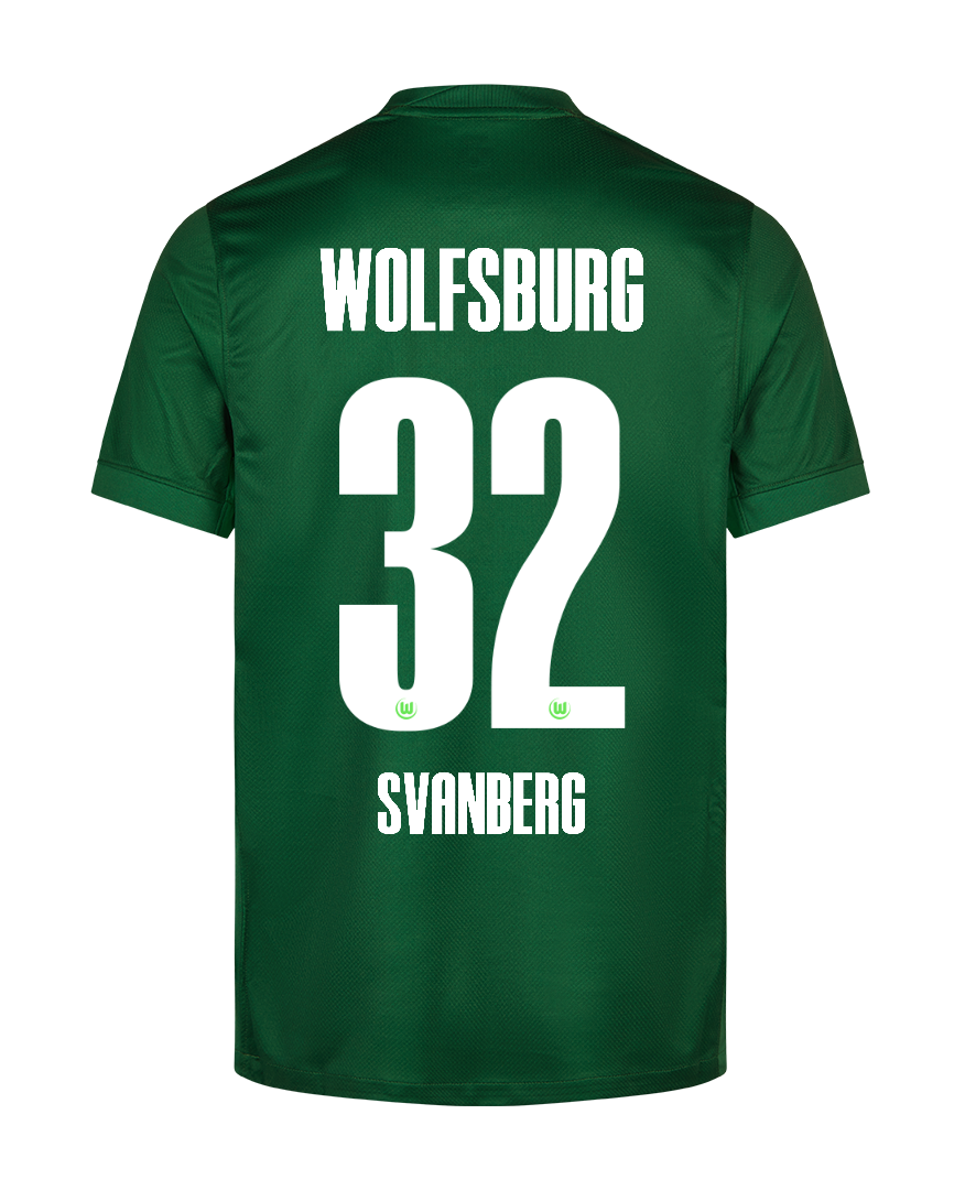 Wolfsburg Home SVANBERG 32 Jersey 25-26