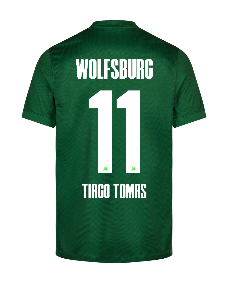 Wolfsburg Home TIAGO TOMAS 11 Jersey 25-26
