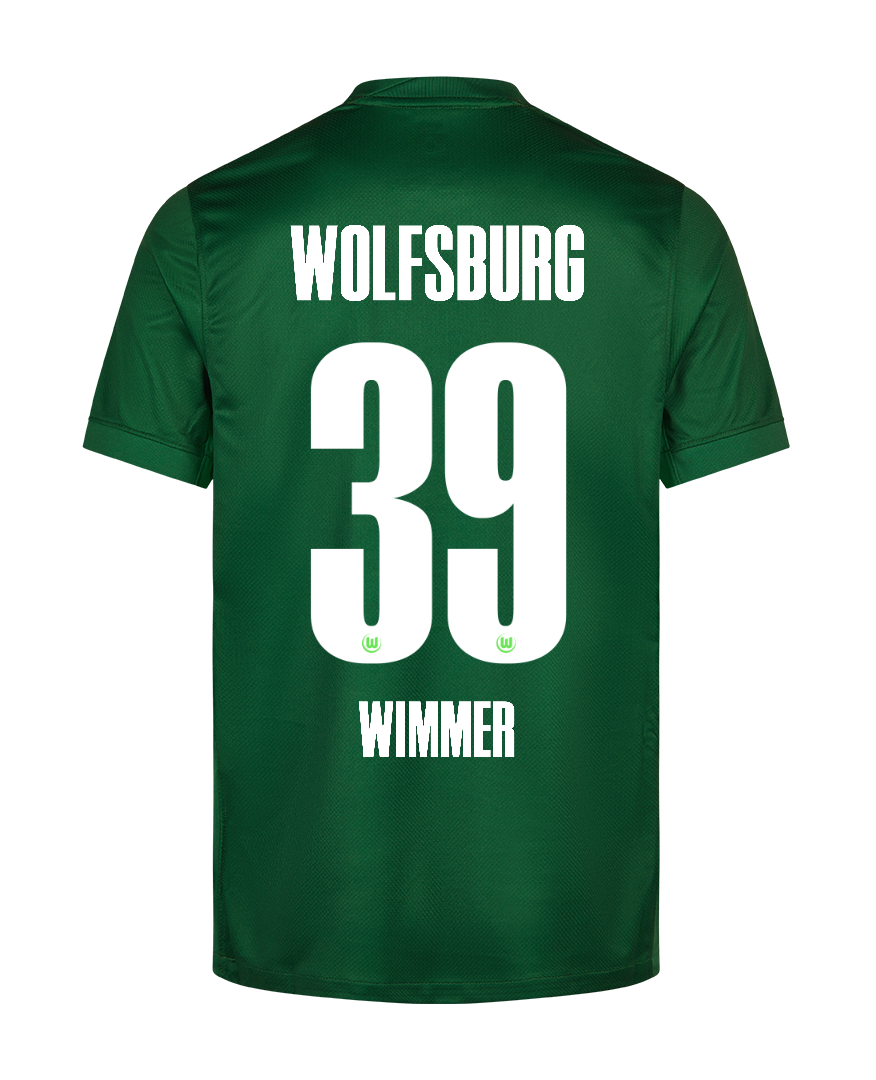 Wolfsburg Home WIMMER 39 Jersey 25-26