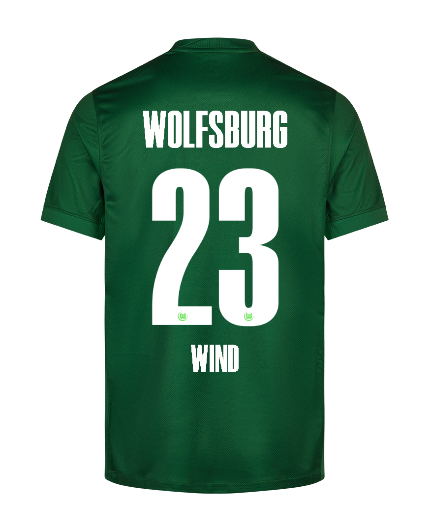 Wolfsburg Home WIND 23 Jersey 25-26