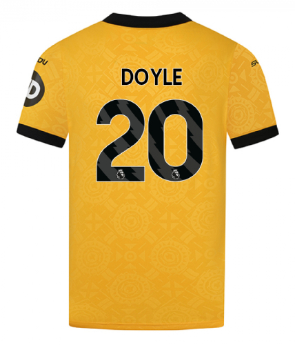 Wolverhampton Wanderers Home DOYLE 20 Jersey 25-26