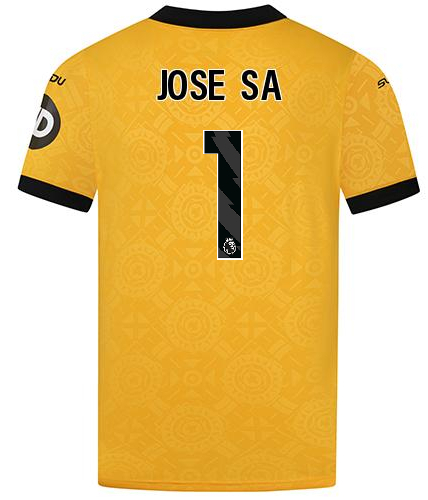 Wolverhampton Wanderers Home JOSE SA 1 Jersey 25-26
