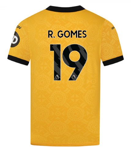 Wolverhampton Wanderers Home R. GOMES 19 Jersey 25-26