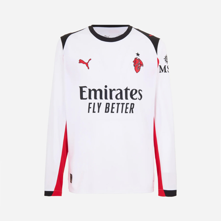 AC Milan Away Long Sleeve Jersey 25-26